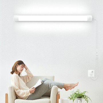 1V0H全光谱护眼台灯 教室学习日光灯管照明长条壁灯直插式led