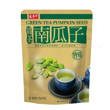 [家速配]盛香珍特級綠茶南瓜子130g
