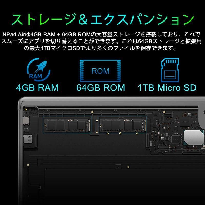 タブレット アンドロイド Android 12、N-one NPad Air タブレット 10