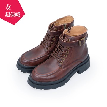 【可甜可鹹】甜帥兼具短靴女 - 復古咖(7911)