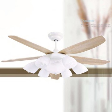 AC經典交流馬達52吋燈泡式吊扇燈F80-532（附遙控）