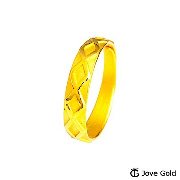 Jove Gold 漾金飾 相遇黃金男戒指
