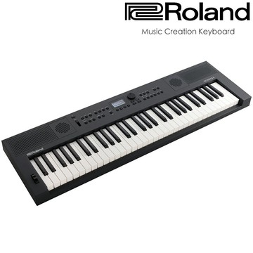 非凡樂器『ROLAND 樂蘭』全新型態進階款61鍵音樂創作伴奏電子琴 GO:KEYS 5 / 午夜黑 公司貨保固