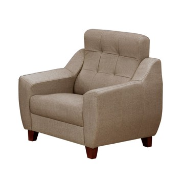 Homelike 喜家居單人座貓抓皮沙發(1875)