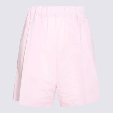 Laneus Pink Cotton Shorts