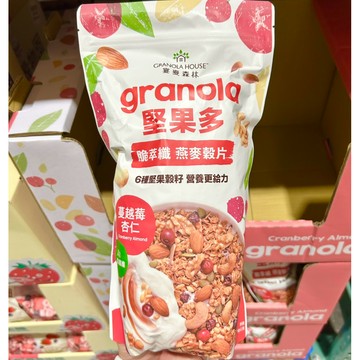 COSTCO好市多 宴麥森林蔓越莓杏仁堅果多燕麥穀片770g全素🌱
