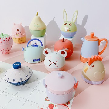 計時器提醒器學生做題作業自律時間管理器網紅可愛卡通廚房定時器