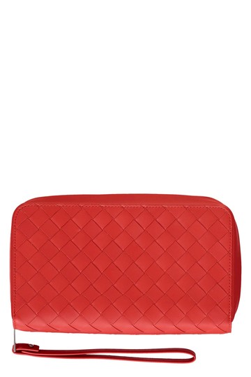 Bottega Veneta Leather Zip-around Wallet