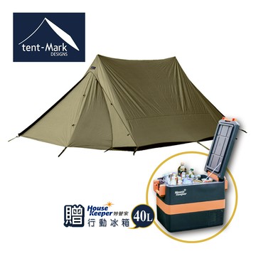 【日本tent-Mark DESIGNS】Two Peak Cabin TC科技棉高遮光雙峰帳TM-200167