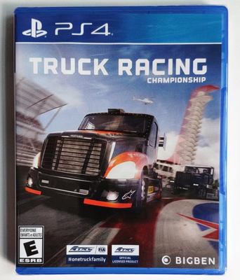 美琪PS4 歐洲卡車錦標賽 TRUCK RACING 中文英文 支持方向盤