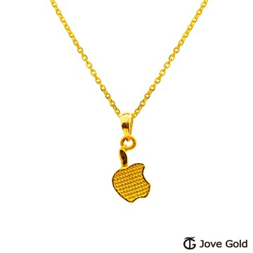 JoveGold漾金飾 伊甸園黃金墜子 送項鍊