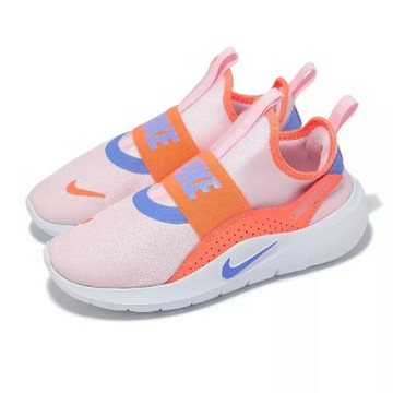 NIKE 運動鞋 童鞋 中童 兒童 襪套鞋 FLEX RUNNER 4 PS 粉紅橘 IF2894-601(2C5307)