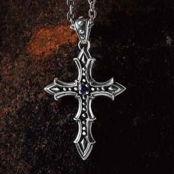 【JK銀飾】聖軍．十字武裝／925純銀【項鍊、man】