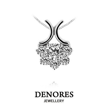 DENORES 東方花朵 GIA D / VS2 50分八心八箭美鑽鍊