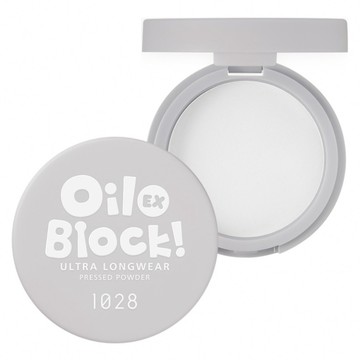 1028 台灣公司貨 Oil Block!超吸油蜜粉餅 EX 5g  透明白  1個