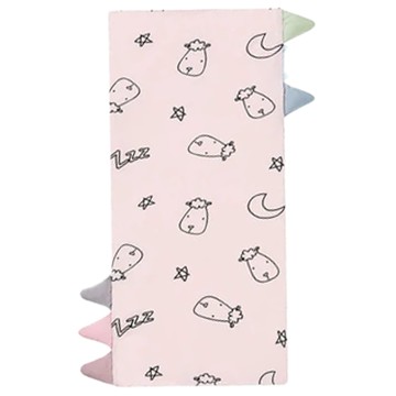 baa baa sheepz 抱抱羊 BED-TIME BUDDY 安撫抱枕替換套 18x18cm 95% 嫘縈 (竹纖維) + 5% 彈性纖維  甜夢粉  中