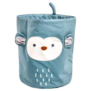 HOLA 和樂家居 防水繡花造型收納籃 34 x 34 x 40cm 470g  猴子  1個