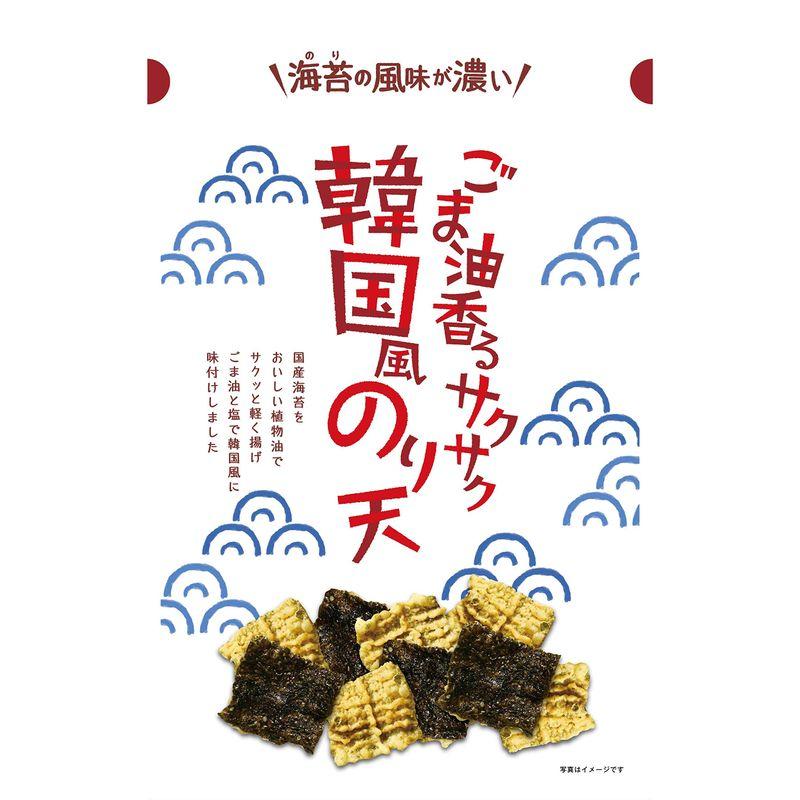 まるか食品 ごま油香る サクサク韓国風のり天 70g ×10個