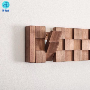 免運 墻壁掛鉤 實木掛鉤 壁掛衣架 掛衣架 實木衣帽架掛墻壁掛式掛衣架掛包入戶門臥室玄關墻面木色掛衣鉤 工廠現貨直銷 特惠/可開立發票 售後保障 z5625