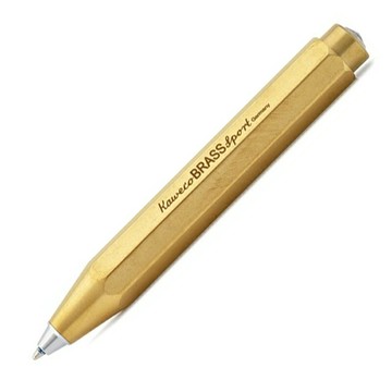 預購商品 德國 KAWECO BRASS Sport 系列原子筆 1.0mm 黃銅 4250278610876 /支【APP滿額下單10%點數(單一帳號最高1000點)】4/30止