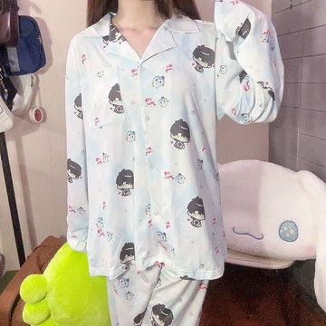 戀與深空睡衣 戀與深空睡衣套裝 秦徹睡衣 沈星回睡衣 長袖睡衣套裝 黎深 祁煜 秦徹 沈星回家居服套裝 睡衣套裝