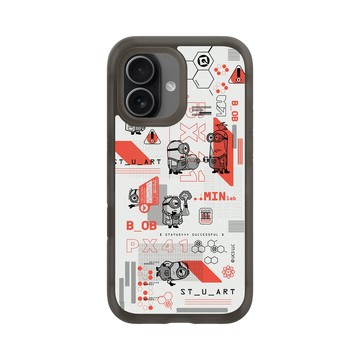 iPhone 17 AirX 本質黑 - Minions - 小小兵 - 紅色科學