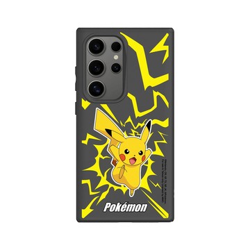 Galaxy S24 Ultra SolidSuit 黑 - 寶可夢 Pokemon - 戰鬥系列-皮卡丘