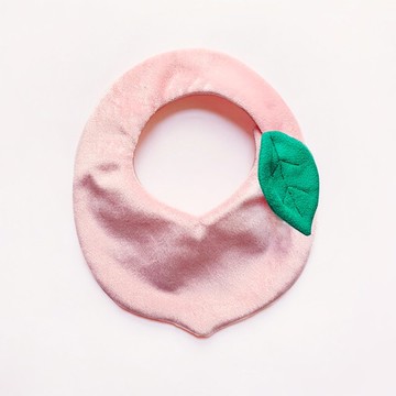 水蜜桃寶寶- 造型雙面圍兜口水巾