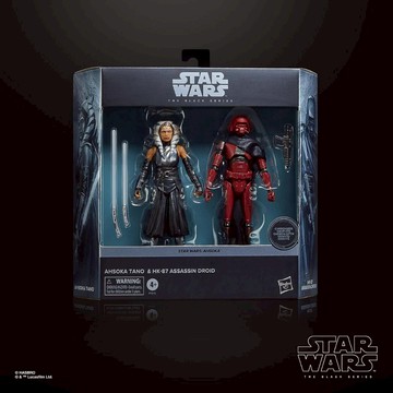 【孩之寶 Hasbro】星際大戰 黑標6吋人物雙入組 Ahsoka Tano & HK-87