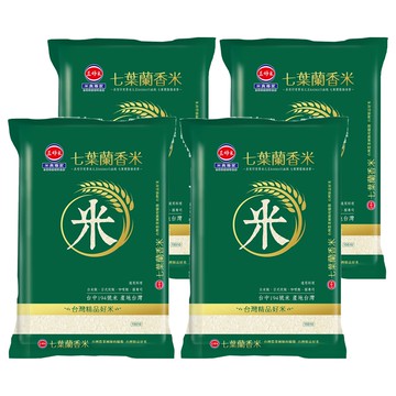 三好米 履歷七葉蘭香米 一等米  1.5kg  4包