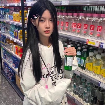 美式街頭秋冬純棉重磅長袖t恤衫趣味印花寬鬆學生休閒上衣韓版潮