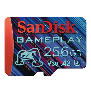 SanDisk 晟碟 GamePlay microSD card for Mobile Gaming 記憶卡 V30 U3  256GB  1個