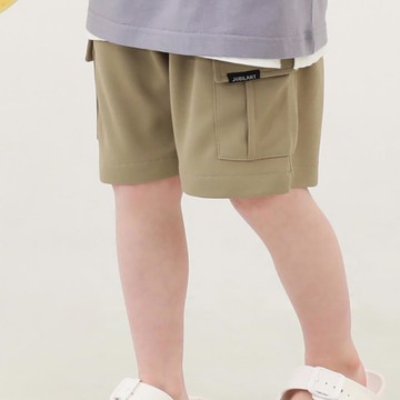 日本 devirock - 涼爽網眼工裝短褲-卡其棕
