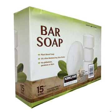 [COSCO代購6] D1397147 Kirkland Signature 科克蘭 乳木果油香皂 127.5公克 X 15入
