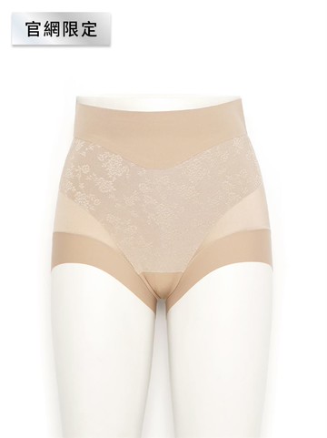 性感蕾絲高腰收腹褲-白 | 官網限定