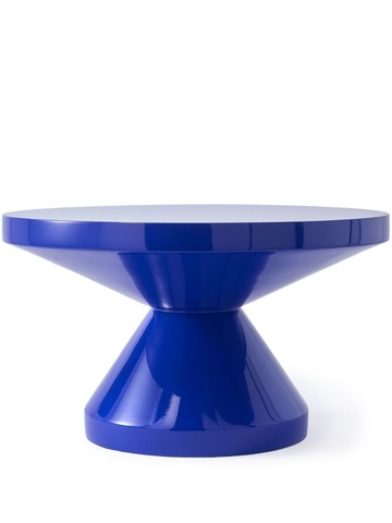 POLSPOTTEN - Zig Zag coffee table (35cm x 60cm) - unisex - Polyester - One Size - Blue