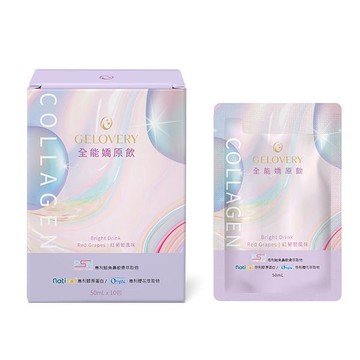 Gelovery全能嬌原飲紅葡萄口味『單盒10包』（葷）