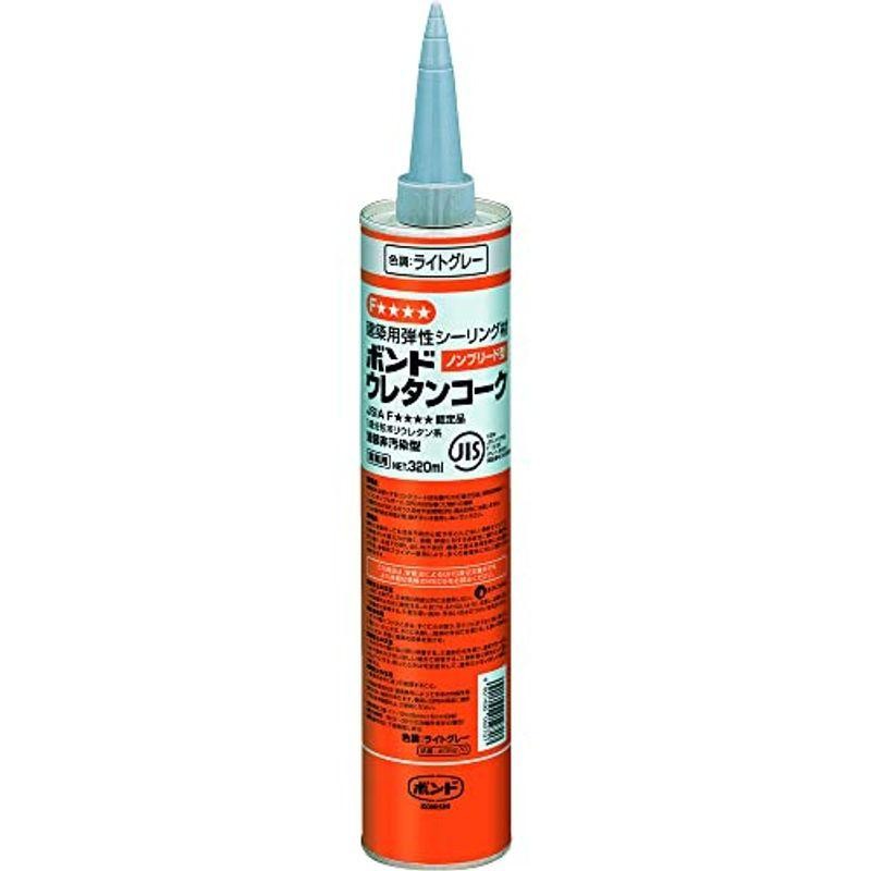 コニシ ボンド ウレタンコーク 320ml ライトグレー #05270