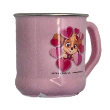 PAW PATROL 汪汪隊立大功 不鏽鋼水杯 240ml  粉色  1個
