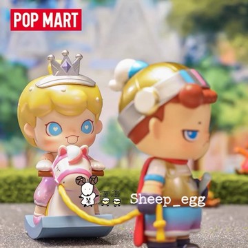 『現貨』羊蛋蛋 轉蛋 扭蛋 盒玩 正版 泡泡瑪特 POP MART MIGO 騎士 與 PENNY 公主 吊卡
