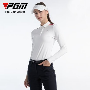 PGM高爾夫網球服女士秋冬季長袖T恤運動面料休閑百搭時尚運動服裝