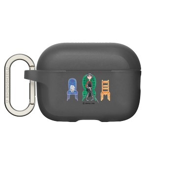 AirPods Pro 2 AirPods Case 黑 - 幾米 Jimmy Liao - 地下鐵-片刻小歇