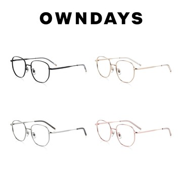 OWNDAYS +NICHE系列 文青金屬款光學眼鏡 NC3031X-4S