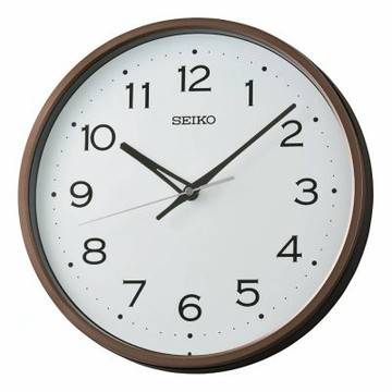 SEIKO 精工 滑動式秒針靜音簡約掛鐘 時鐘 QHA020B_SK045