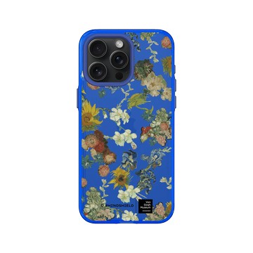 iPhone 15 Pro Max Clear 激光藍 - Van Gogh Museum - Vincent 的花朵-50週年紀念款 透明