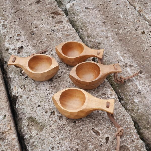 あすつく対応 20%OFFセール イーグルプロダクツ EAGLE Products Small Wooden cup 4pcs