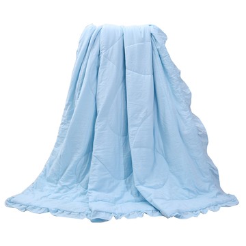 水星家紡水洗夏天空調被薄款夏涼被雙人可機洗夏被單人被子被芯