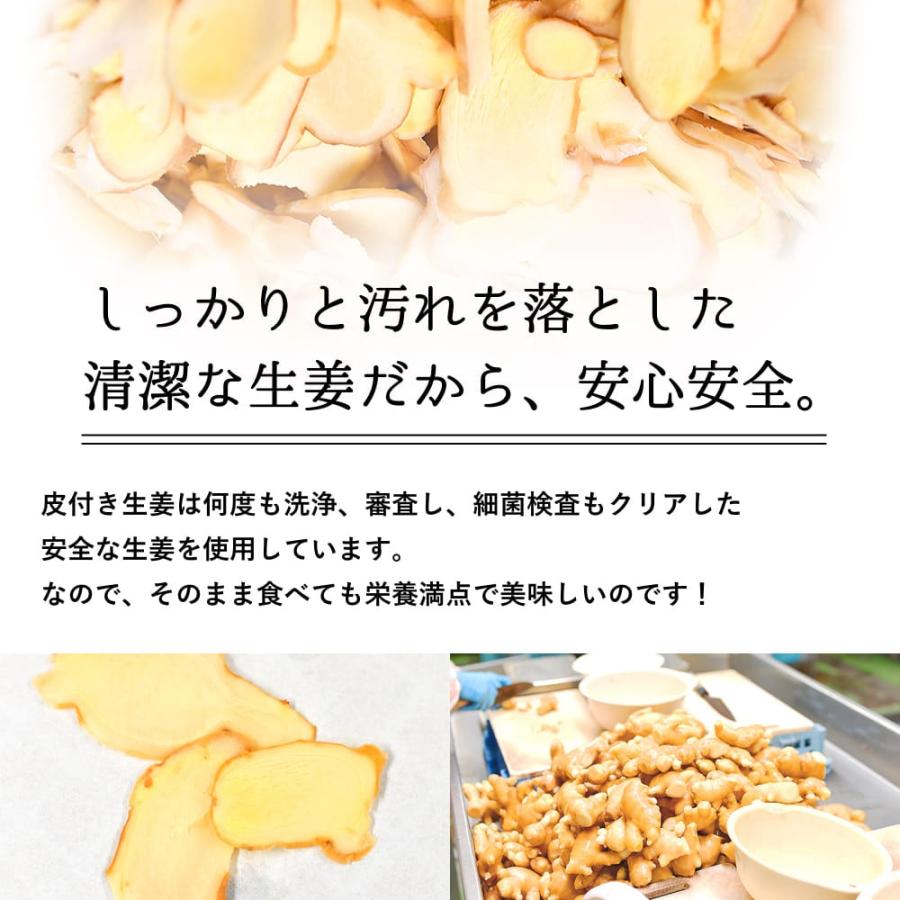 冷凍 皮付きスライス生姜 1kg×1パック 高知県産