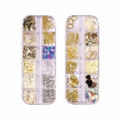 ネイルパーツ 天然 シェル ネイル石パーツ ビックシェル アワビ貝殻 ネイルアート デコパーツ ネイルアートパーツ 2ボックス 24種類 通販 Lineポイント最大get Lineショッピング