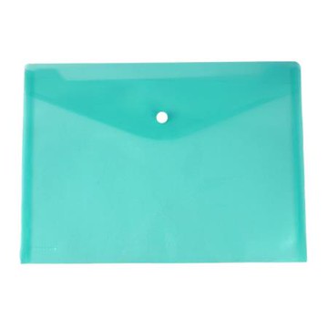 DATABANK 橫式鈕扣公文袋/105/厚0.18mm/綠/個